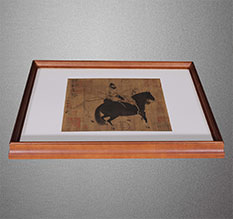 铜梁书画装裱配框服务案例